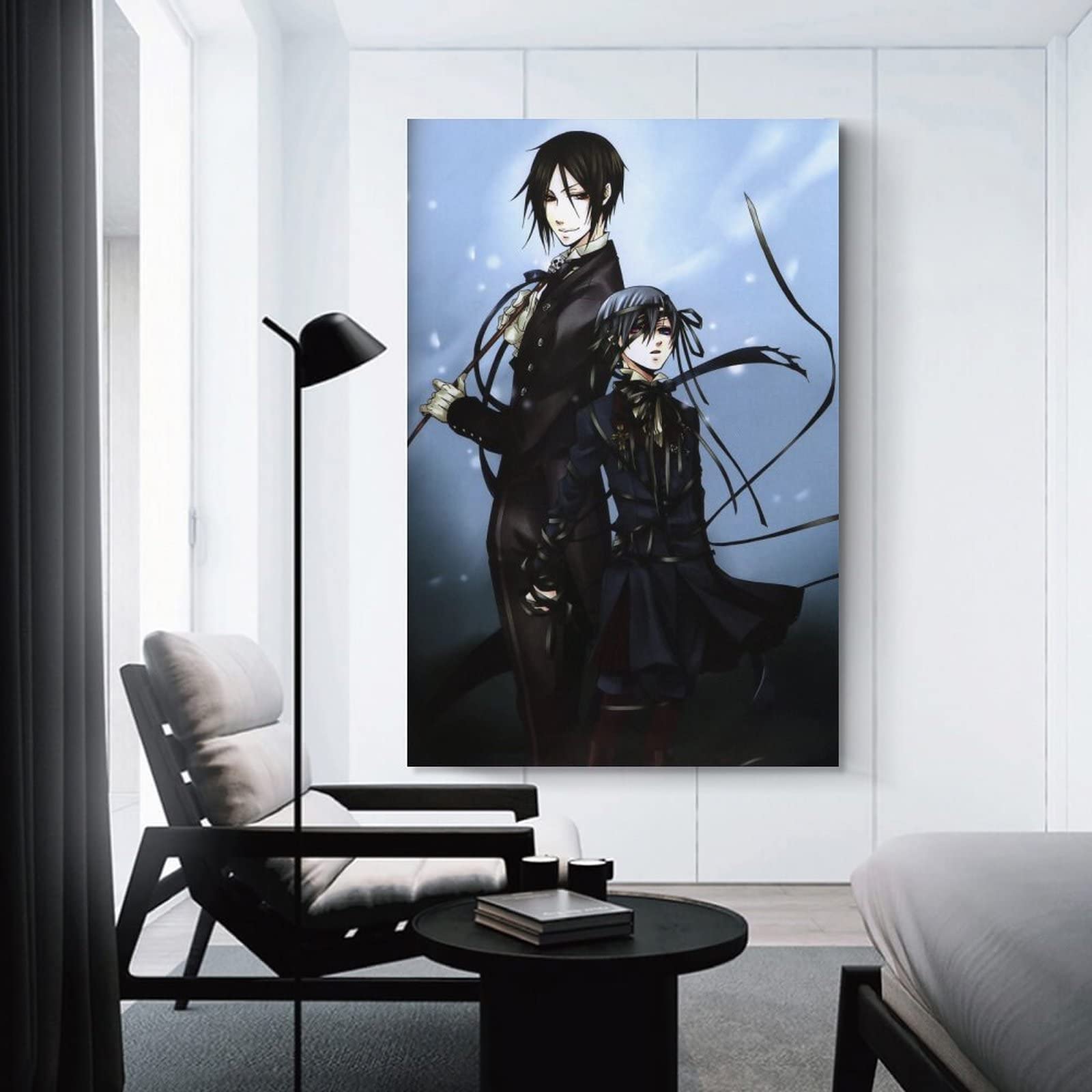 Amazon.co.jp: 絵画 黒執事 セバスチャン・ミカエリス ポスター 装飾画
